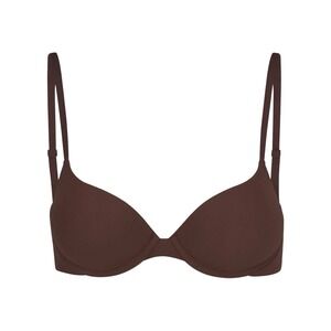 Skims Fits Everybody Push Up Demi Bra - NWT - Cocoa - 32DDDD